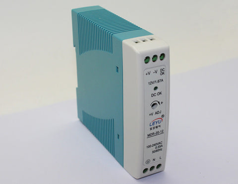 20w 24v 1a DC DIN Rail switched mode power supply smps